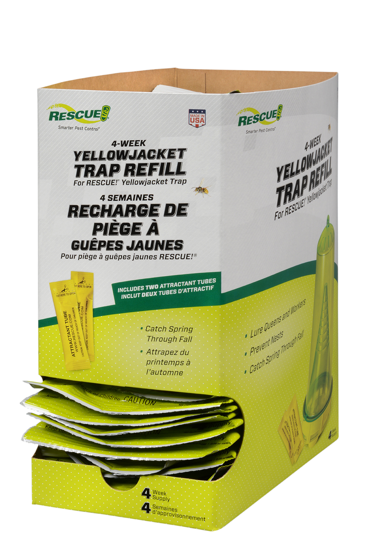 Reusable Yellowjacket Trap Attractant 2 Week Lure (Box of 36)